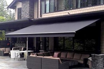 folding arm awning shade